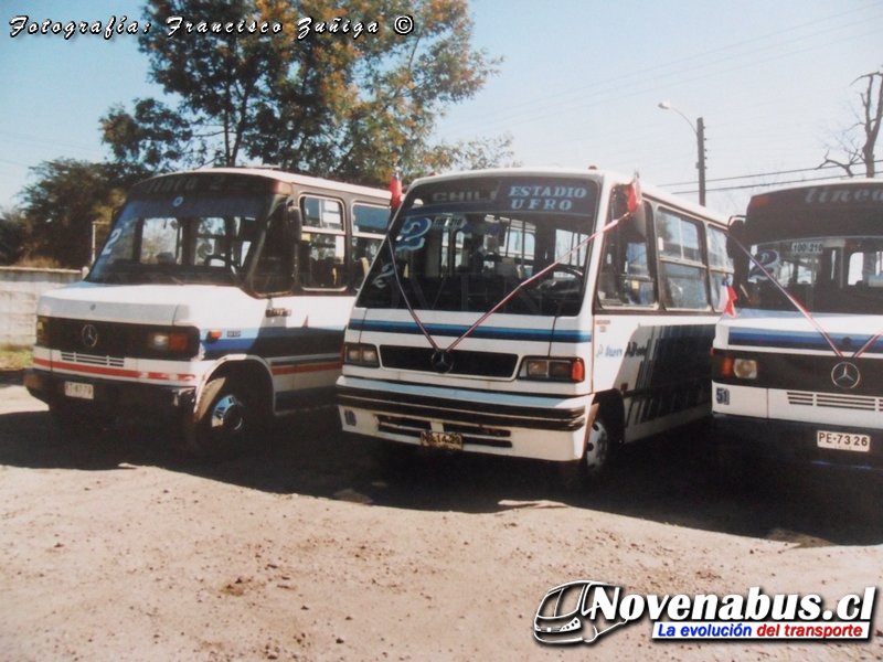 Marcopolo Senior GV - Carrocerías Inrecar / Mercedes-Benz LO-812 - LO-814 / Línea 2 Temuco