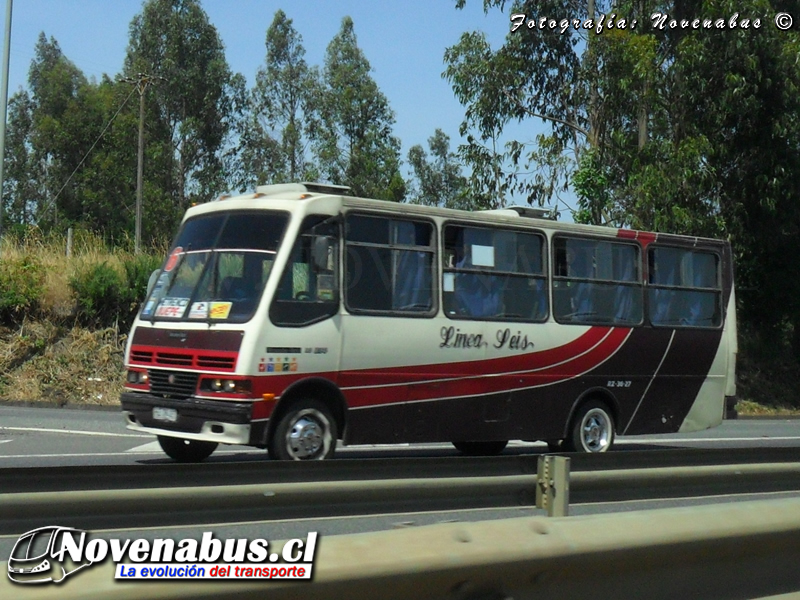 Caio Carolina V / Mercedes-Benz LO-814 / Línea 6 Temuco