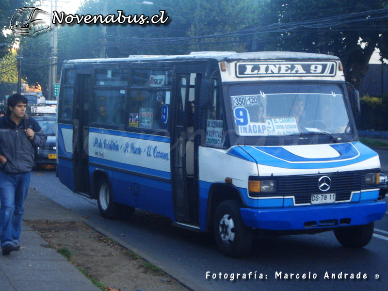 Sport Wagon Panorama / Mercedes Benz LO-809 / Línea 9 Temuco