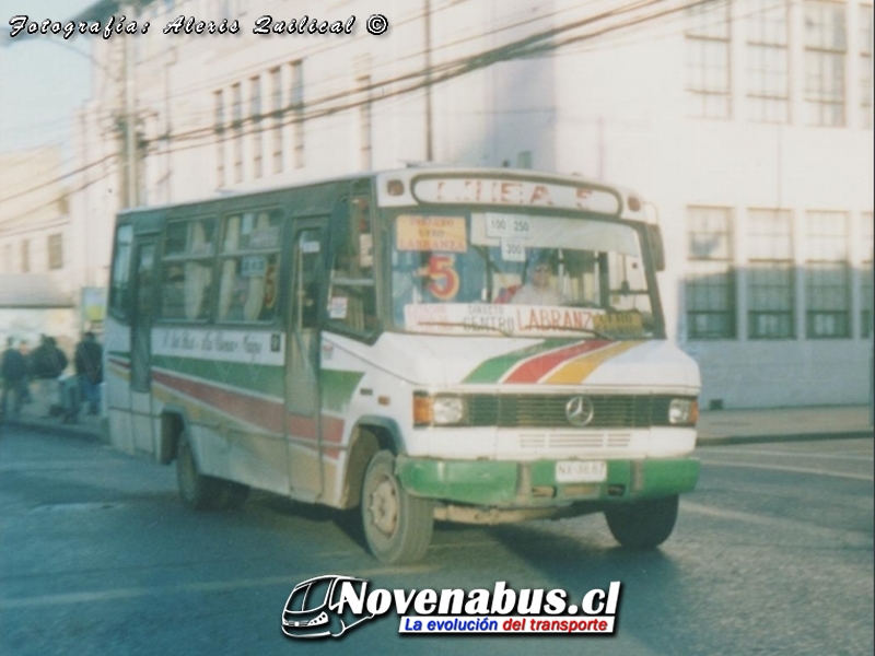 Carrocerías LR Bus / Mercedes-Benz LO-814 / Línea 5 Temuco