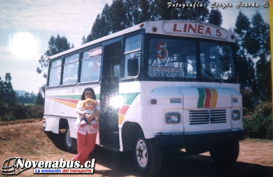 Cuatro Ases / Mercedes-Benz 608-D /Santa Rosa- Socoagro (Línea 5 Temuco)