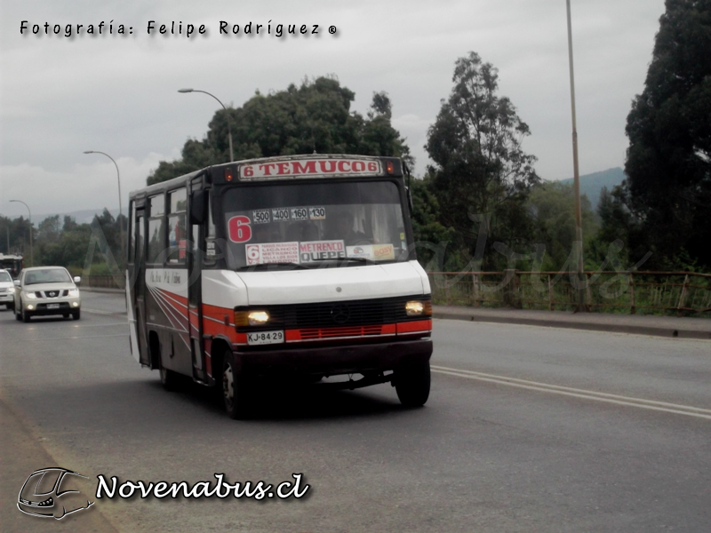 Cuatro Ases PH-50/ Mercedes Benz LO-812/ Línea 6 Temuco