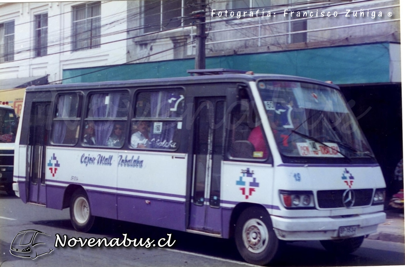 Marcopolo Senior / Mercedes-Benz 708-E / Línea 7 Temuco