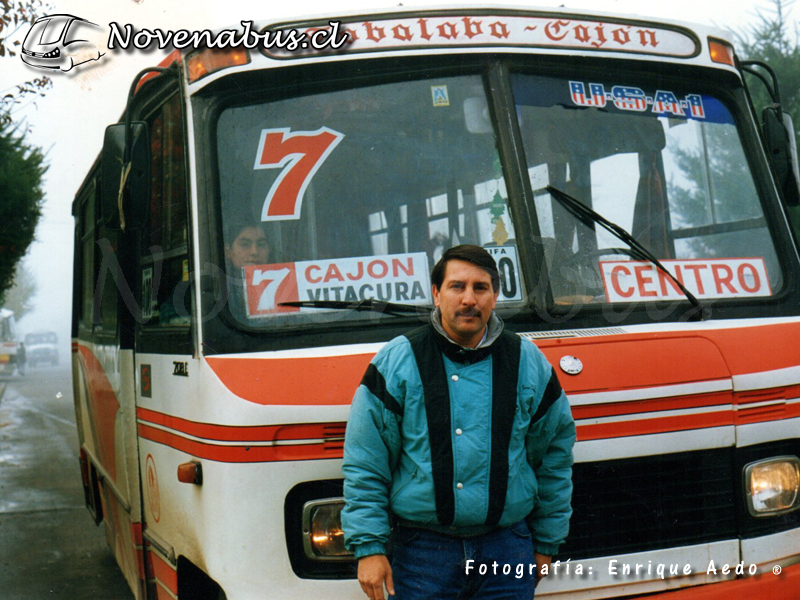 Caricar / Mercedes Benz LO-708-E / Línea 7 Temuco