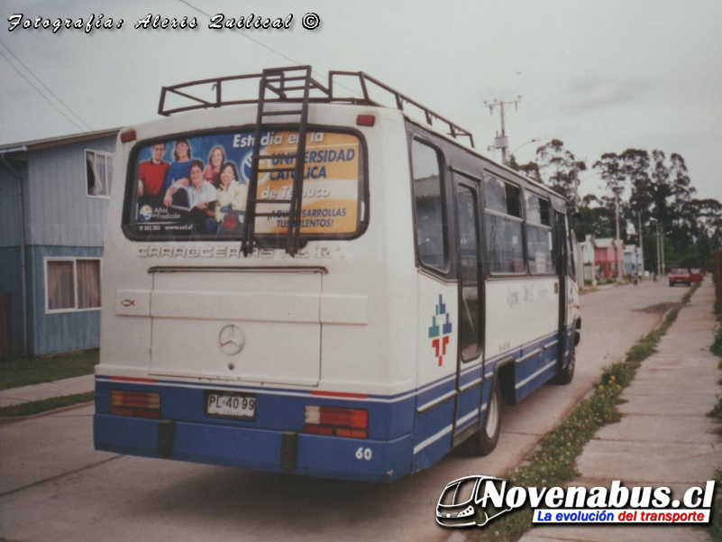 Carrocerías LR Bus / Mercedes-Benz LO-814 / Línea 7 Temuco