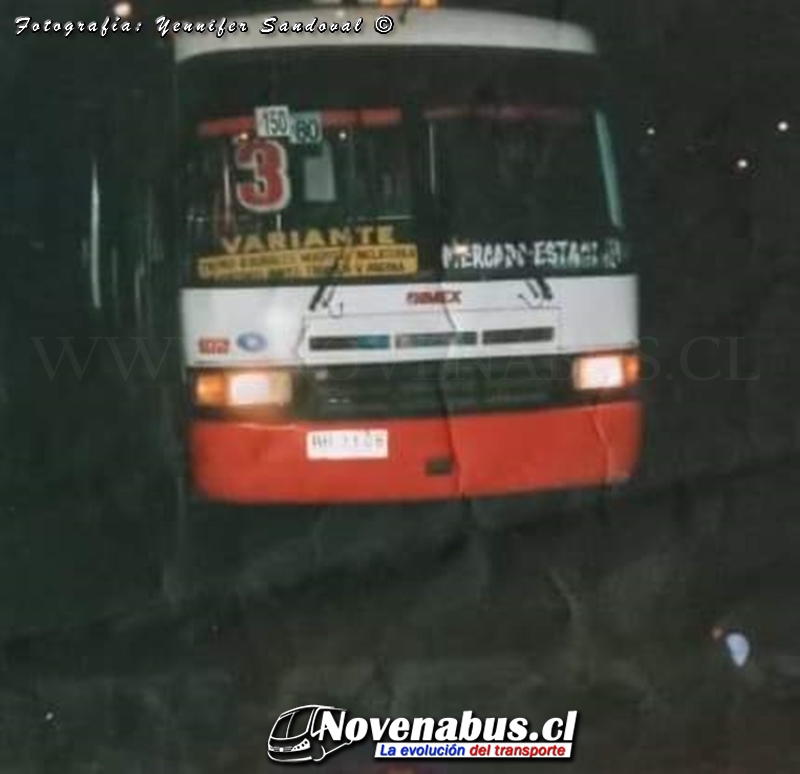 CASABUS / Dimex Interbus 433-160 / Línea 3 Temuco