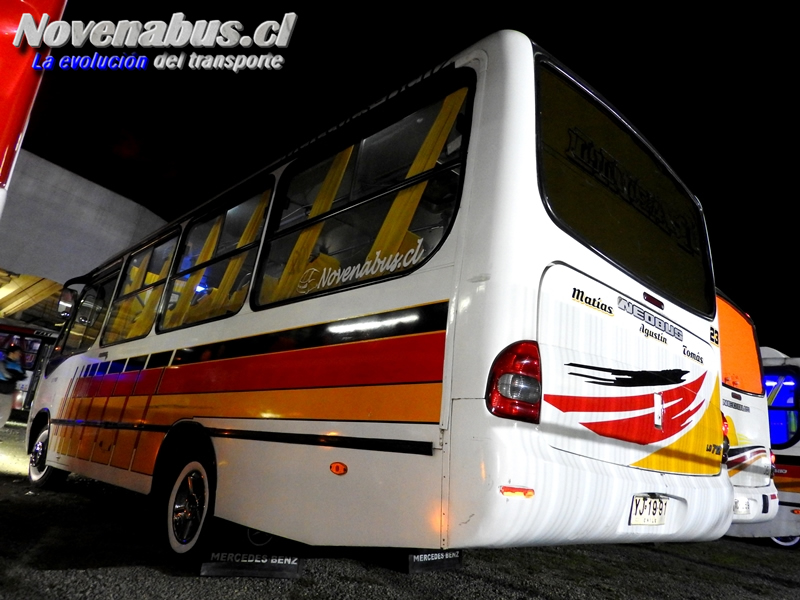 Neobus Thunder + / Mercedes-Benz LO-712 / Línea 1 Temuco