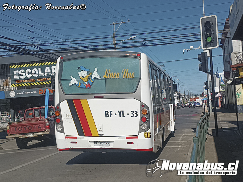 Neobus Thunder + / Mercedes-Benz LO-915/ Linea 1 Temuco