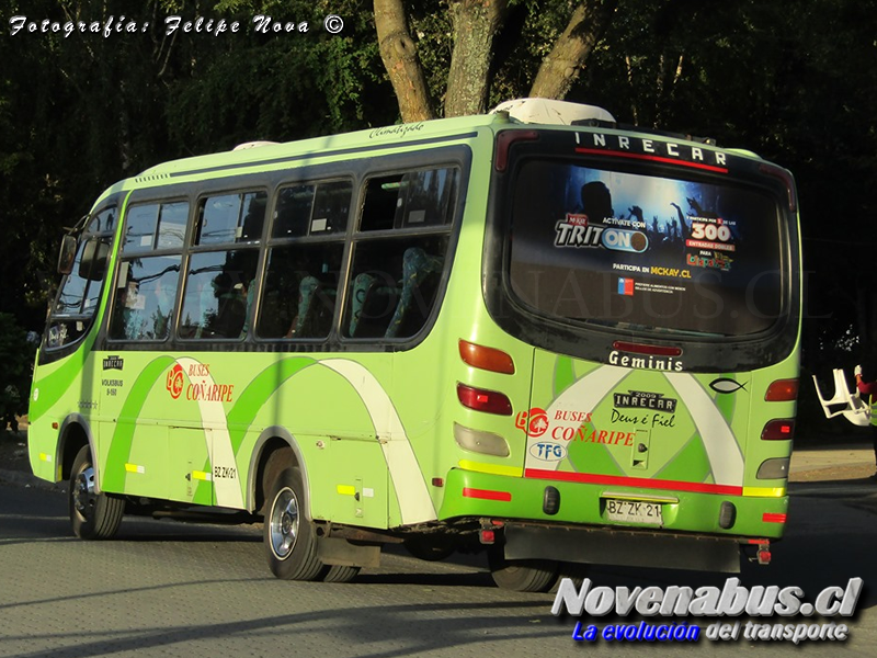 Inrecar Geminis I / Volkswagen 9150 EOD / Buses Villarrica