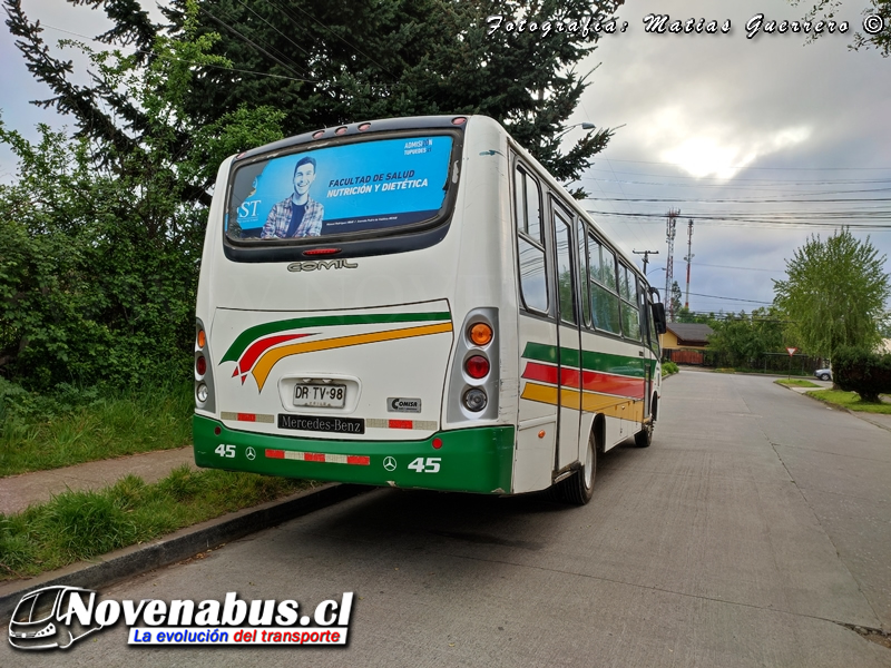 Comil Piá / Mercedes-Benz LO-915 / Línea 5 Temuco