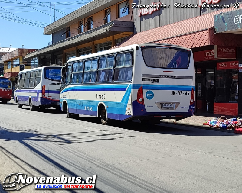 Neobus Thunder + / Mercedes-Benz LO-916 / Línea 9 Temuco