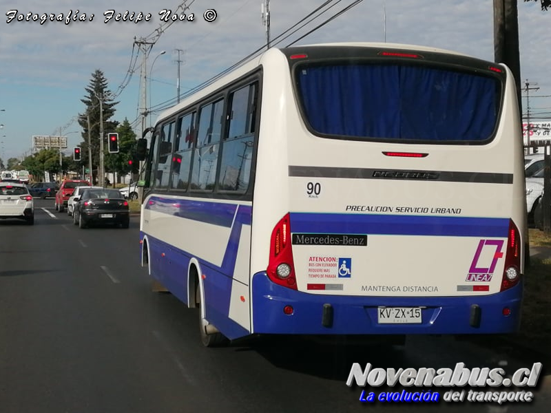 Neobus Thunder+ / Mercedes Benz LO-916 / Linea 7 Temuco