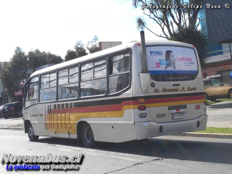 Marcopolo Senior G6 / Mercedes-Benz LO-914 / Linea 1 Temuco