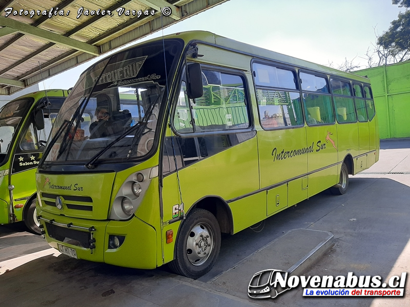 Caio Induscar Foz / Mercedes-Benz LO-915 /  Intercomunal Sur