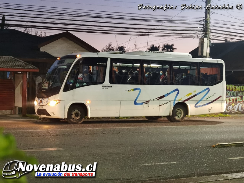 Marcopolo Senior / Mercedes-Benz LO-915 / Servicio Rural Pucón Caburgua Playa Blanca