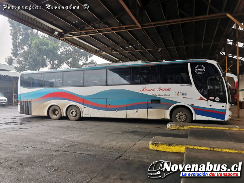 Marcopolo Paradiso 1200 G6 / Mercedes-Benz O-400 RSD / Buses García