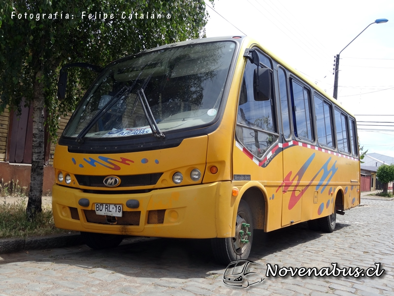 Maxibus Astor / Mercedes-Benz LO-915 / Zonas Aisladas (Traiguén)