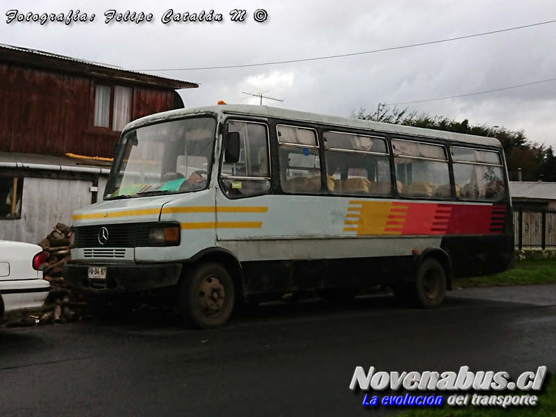 Metalpar Pucará I / Mercedes-Benz LO-814 / Rural Hualpin - Tolten