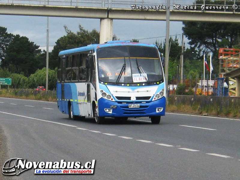 Neobus Thunder + / Mercedes-Benz LO-915 / Araucanía Express