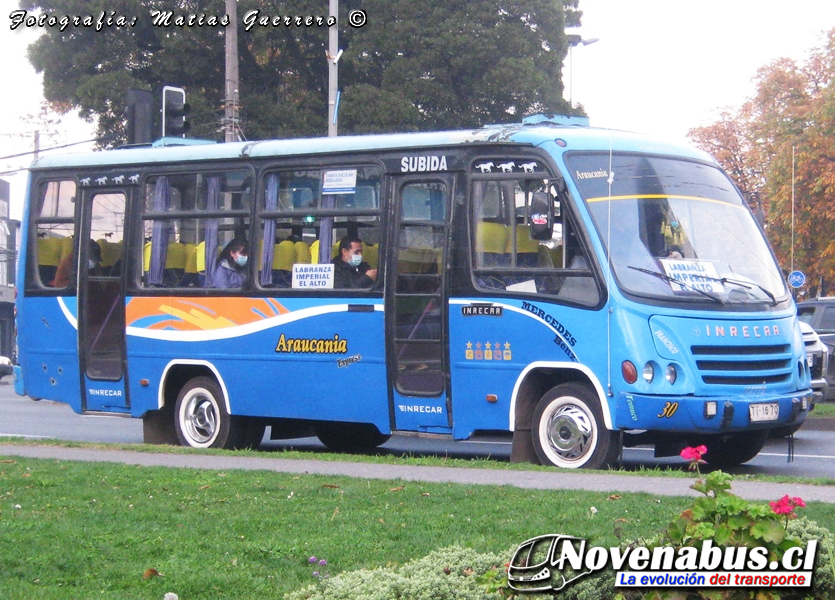 Carrocerías Inrecar Capricornio / Mercedes-Benz LO-914 / Araucanía Express