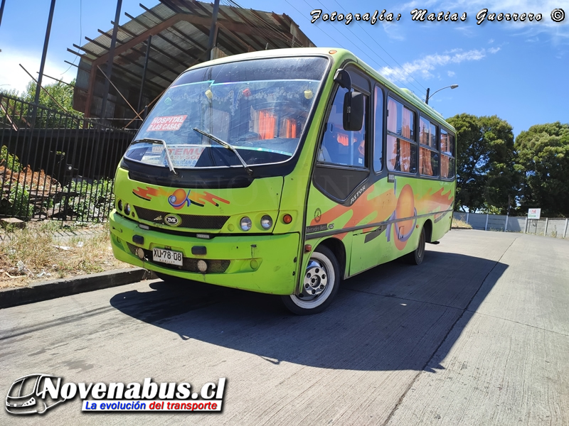 Maxibus Astor / Mercedes-Benz LO-712 / Servicio Rural Temuco