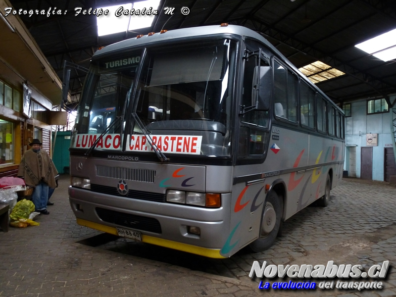 Marcopolo Viaggio GV850 / Mercedes-Benz OF-1318 / Rural Traiguen Capitán Pastene Lumaco