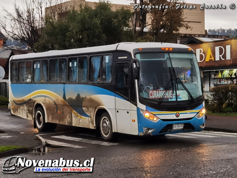 Marcopolo Ideale 770 / Mercedes-Benz OF-1721 / Servicio Rural Pucón Curarrehue