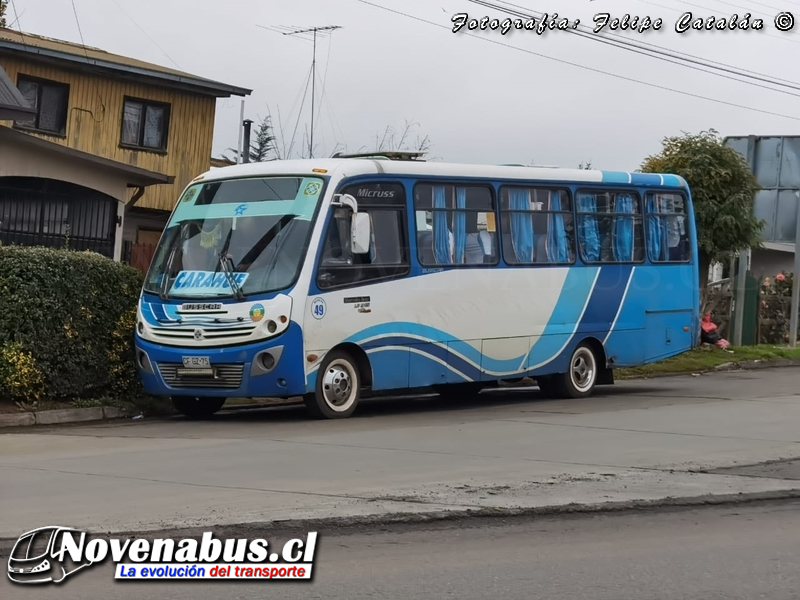 Busscar Micruss / Mercedes-Benz LO-915 / Servicio Rural Carahue