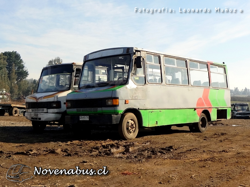 Unidades En Desarme / Metalpar Pucará & Cuatro Ases PH-50 / Mercedes-Benz LO-809 / Línea 1 & Intercomunal Sur