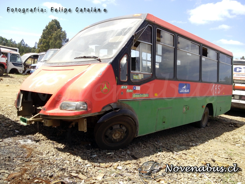 Metalpar Pucará 2000 / Mercedes-Benz LO-814 / LeoBus (Loncoche)