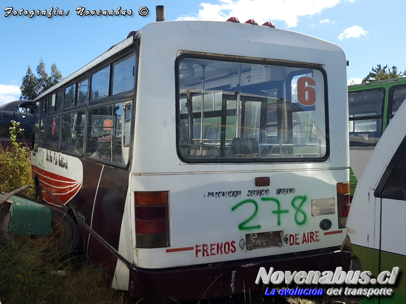 Casabus / Dimex Interbus 433-160 / Línea 6 Temuco