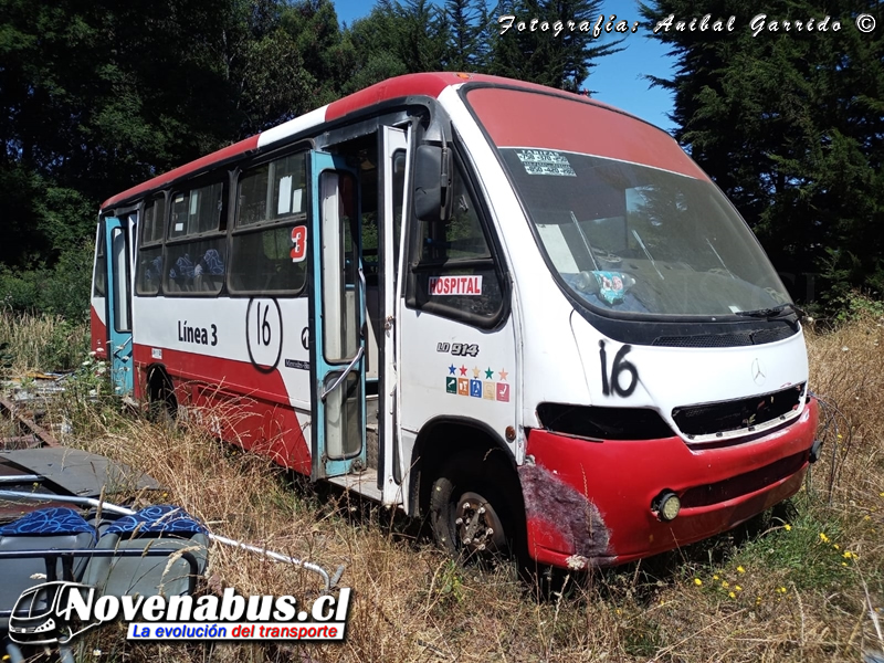 Marcopolo Senior / Mercedes-Benz LO-914 / Línea 3 Temuco