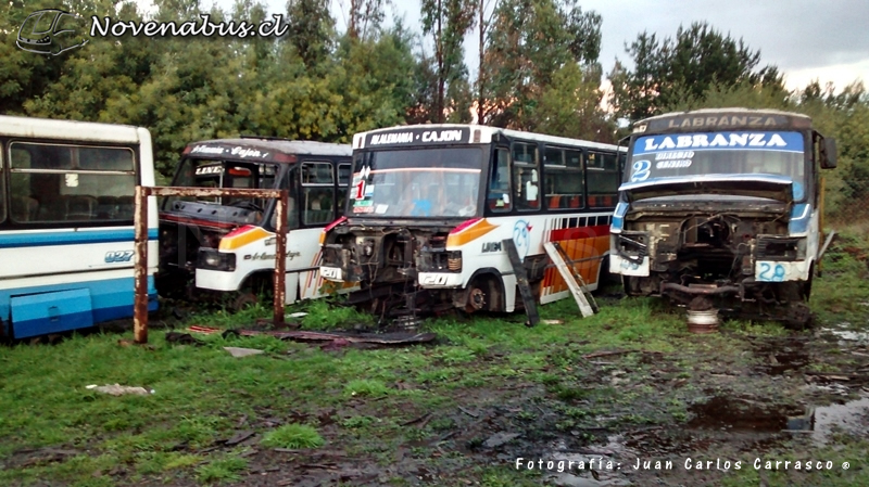 Unidades en desarme Temuco