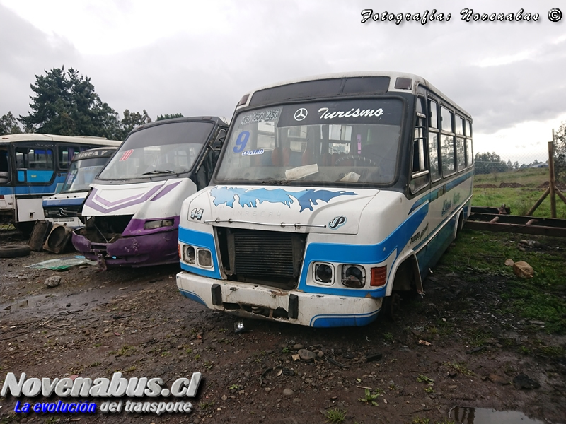 Inrecar / Mercedes-Benz LO-814 / Línea 9 Temuco