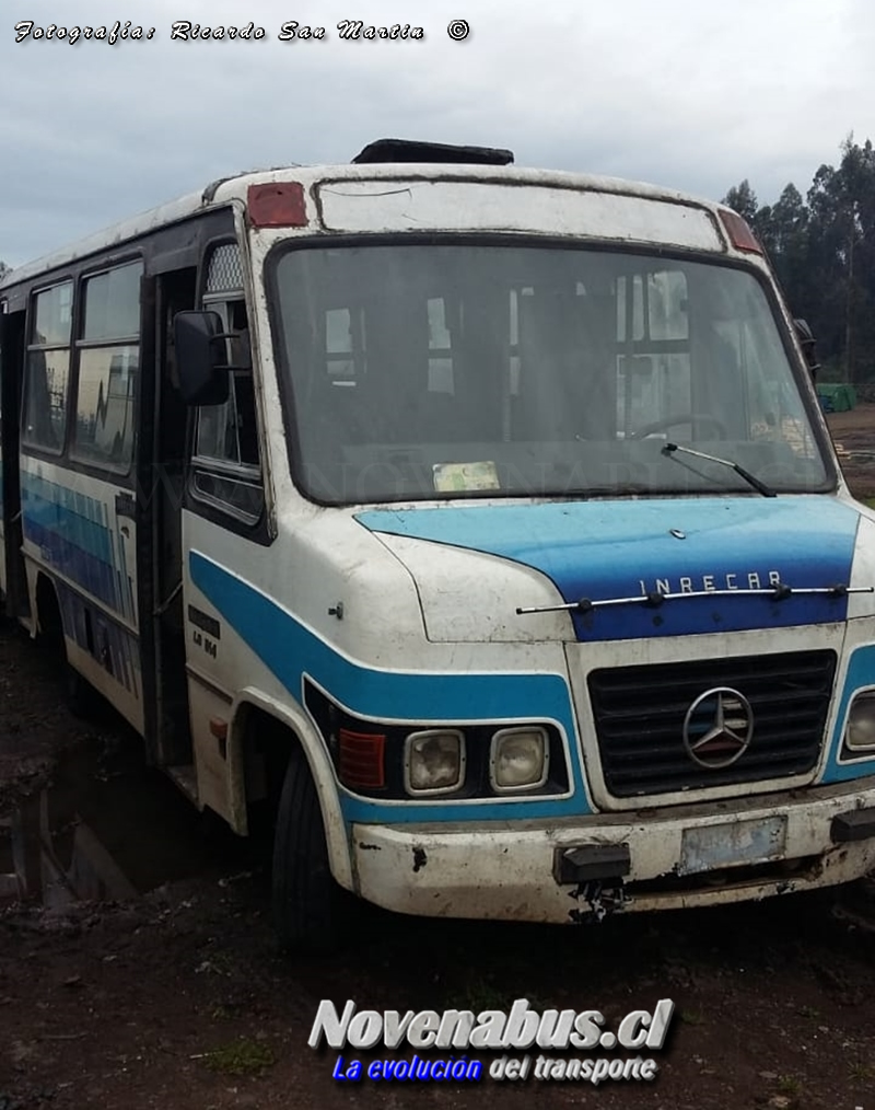 Inrecar / Mercedes-Benz LO-814 / Línea 2 Temuco ¨La Vanidosa¨