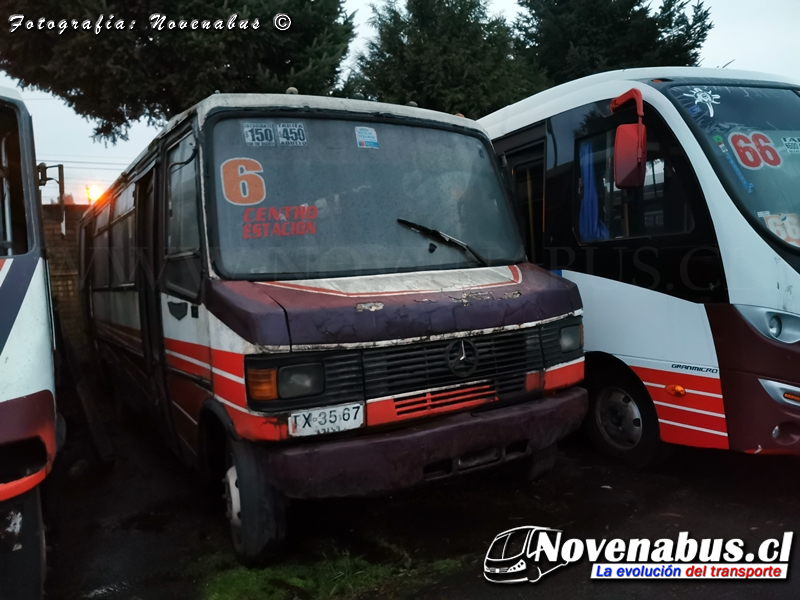 Metalpar Pucará I / Mercedes-Benz LO-812 / Línea 6 Temuco