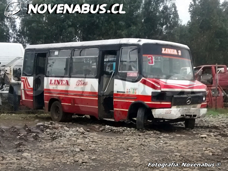 Metalpar Pucará / Mercedes-Benz LO812 / Línea 3 Temuco