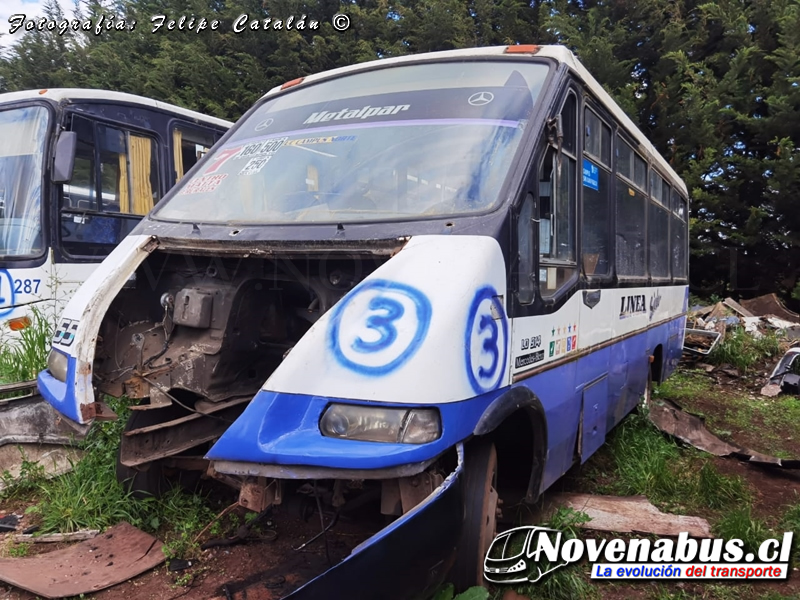 Metalpar Pucará 2000 / Mercedes-Benz LO-914 / Línea 7 Temuco