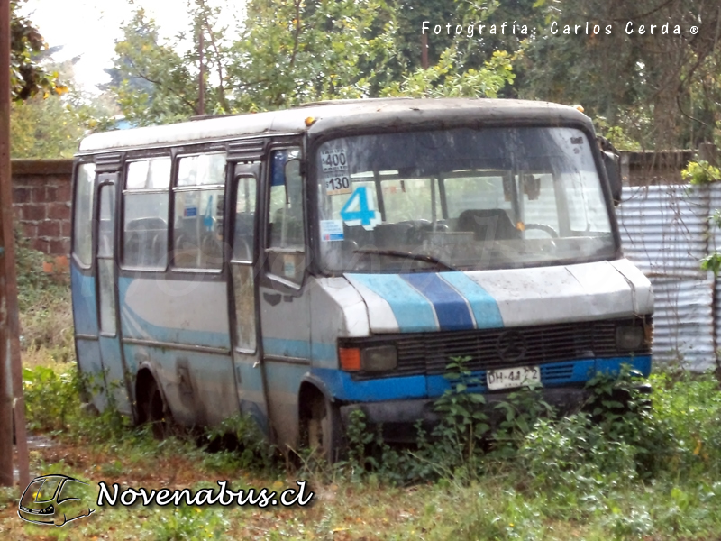 Metalpar Pucará I / Mercedes-Benz LO-809 / Línea 4 Temuco