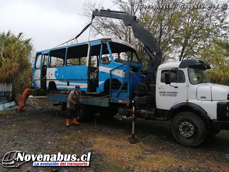 Carrocería Inrecar / Mercedes-Benz LO-814 / Los Confines De Angol