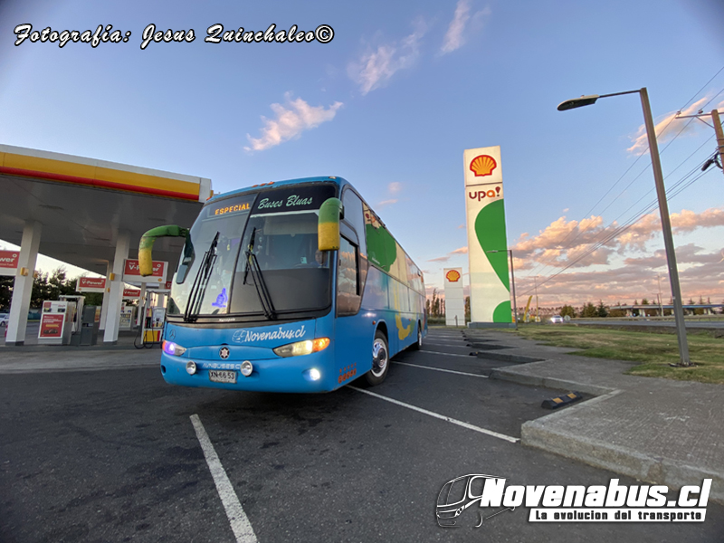 Marcopolo Andare Class 850 / Mercedes Benz OH-1628 / Buses Bluas