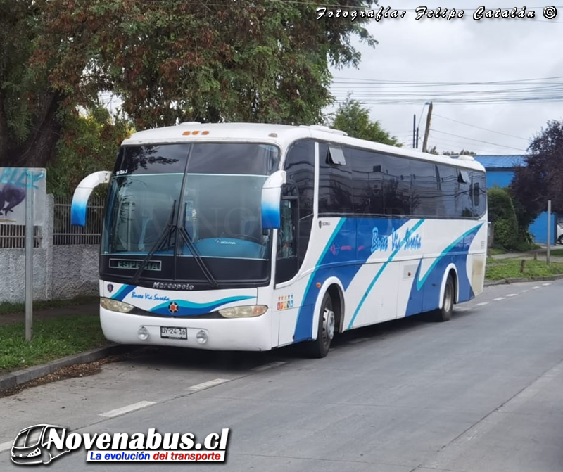 Marcopolo Viaggio 1050  / Scania K124 lB / Buses Vía Sureña