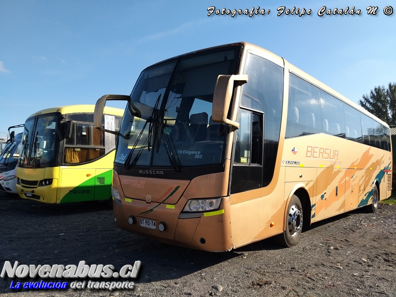 Turismo Berr Sur , Busscar Elegance 360 / Mercedes-Benz O-500R