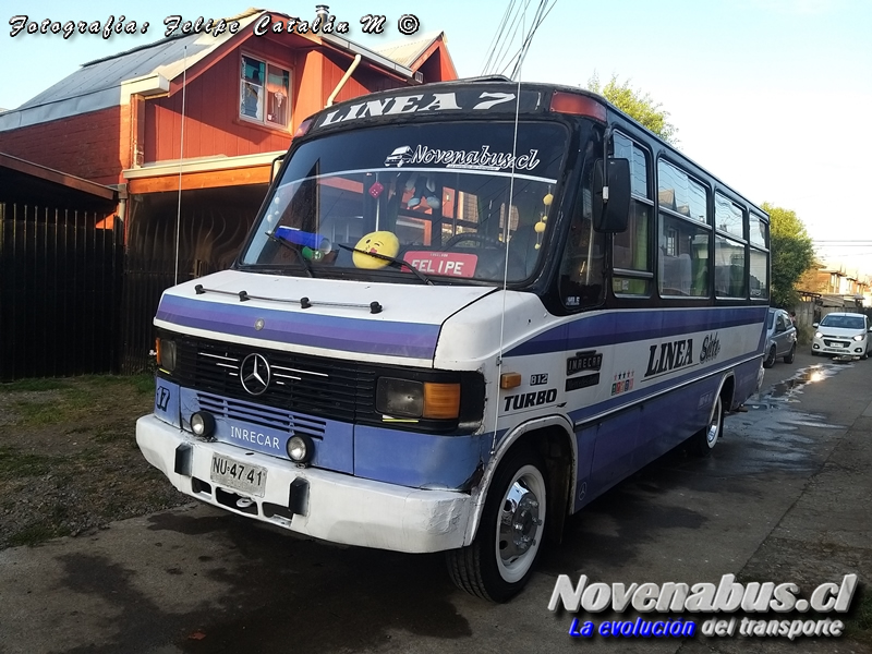 Inrecar / Mercedes Benz LO-812 / Particular