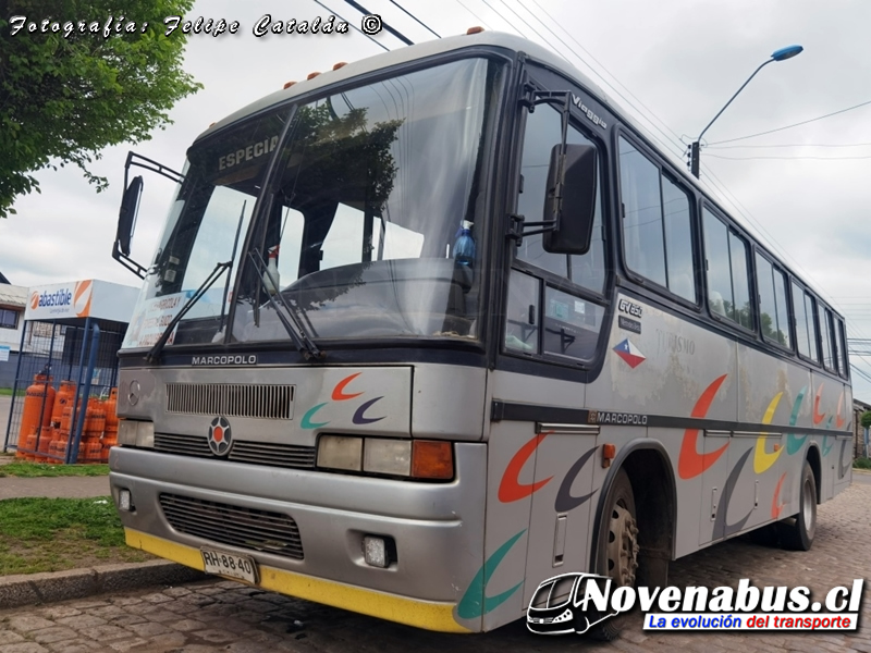 Marcopolo Viaggio GV850 /Mecedes-Benz OF-1318 / Liceo Agrícola y Forestal Suizo La Providencia