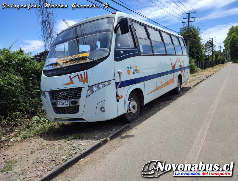 Volare DW9 Fly / Mercedes-Benz LO-916 / Burma Express (Transporte de trabajadores agrícolas de temporada)